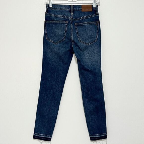 10" High-Rise Skinny Jeans: Drop-Hem Edition 25 Button Fly Magic Pockets $135 - Picture 11 of 14